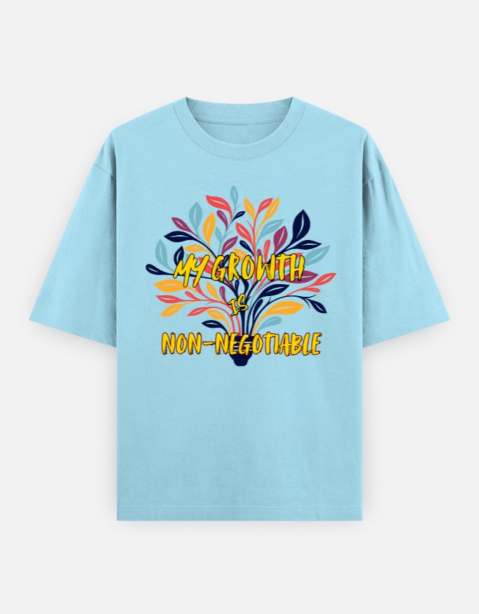 My Growth Unisex Oversized Classic T-Shirt