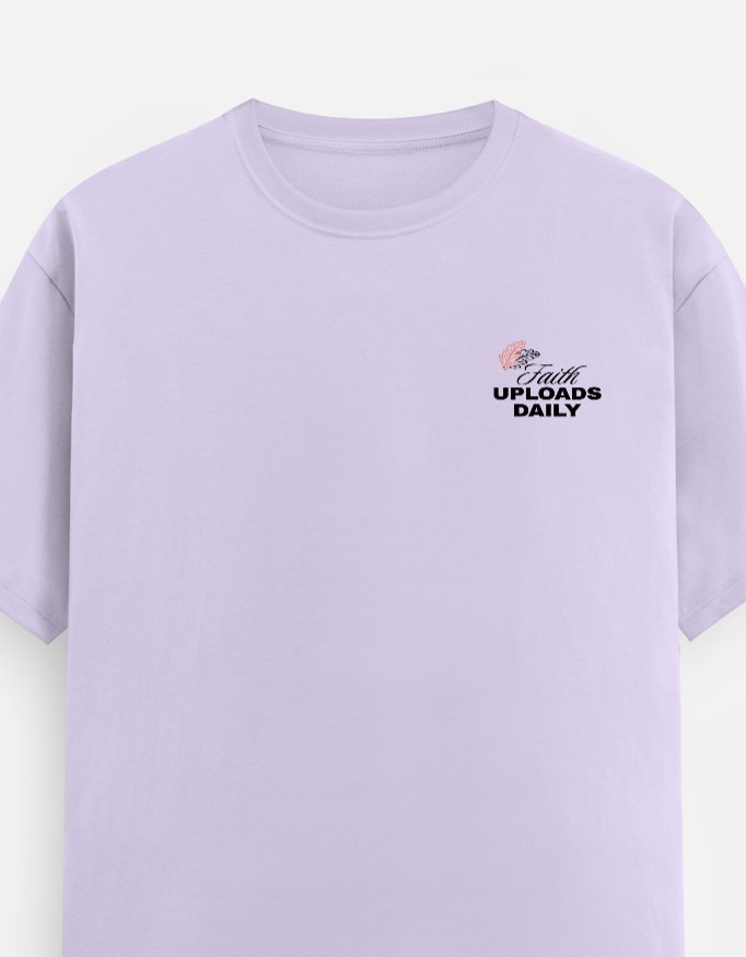 Faith Uploads Daily Unisex Classic Crew T-Shirt