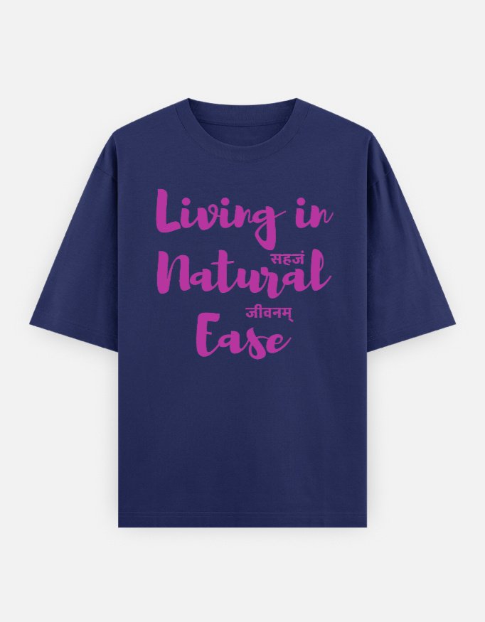 Sahaj Jeevanam Unisex Oversized Classic T-Shirt