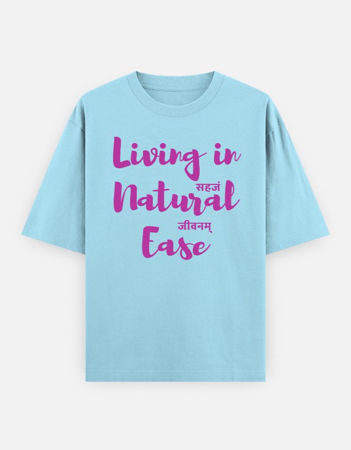 Sahaj Jeevanam Unisex Oversized Classic T-Shirt