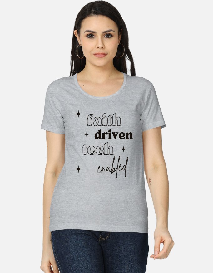 Faith Driven Tech Enabled Women's Classic T-Shirt