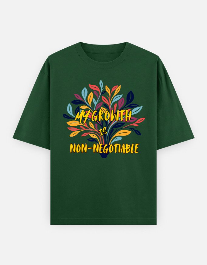 My Growth Unisex Oversized Classic T-Shirt