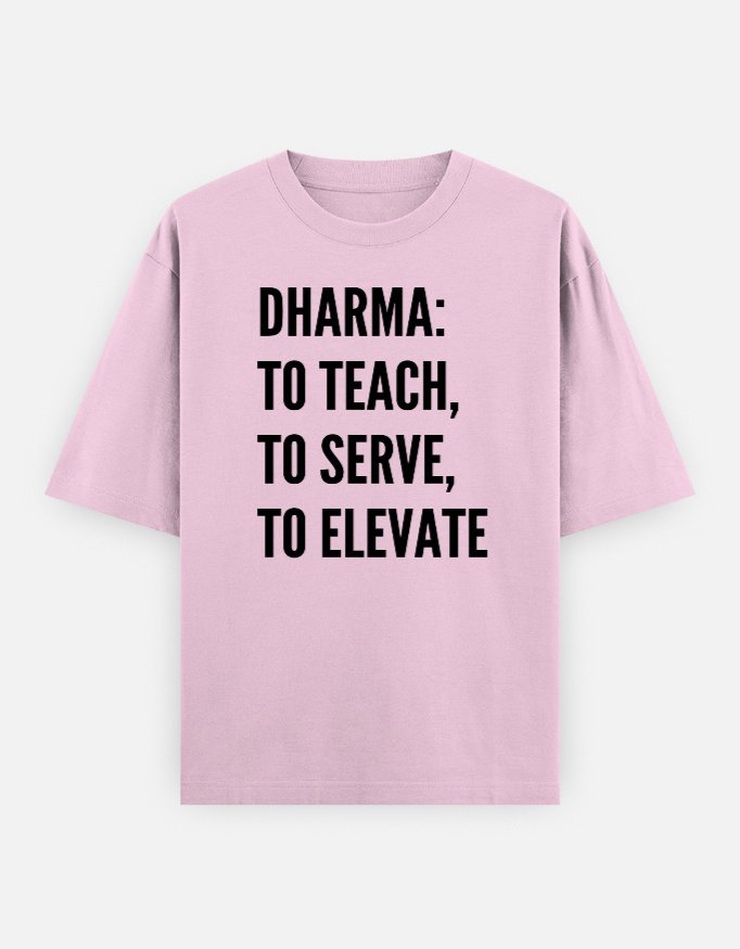 Dharma Unisex Oversized Classic T-Shirt