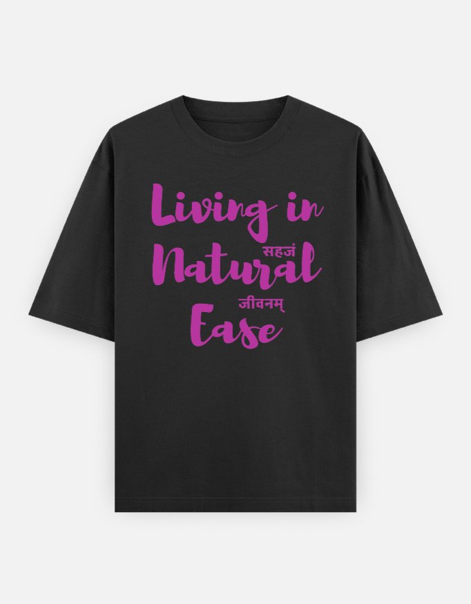 Sahaj Jeevanam Unisex Oversized Classic T-Shirt