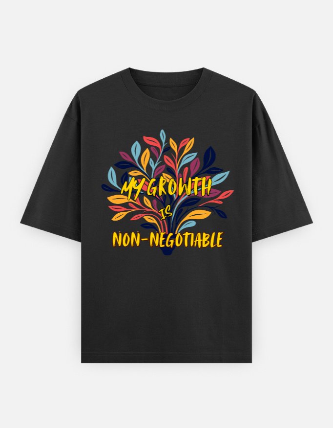 My Growth Unisex Oversized Classic T-Shirt