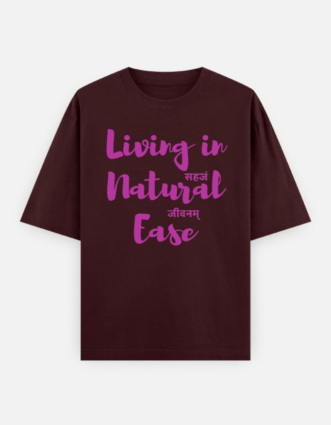 Sahaj Jeevanam Unisex Oversized Classic T-Shirt