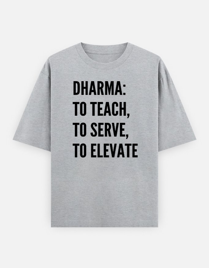 Dharma Unisex Oversized Classic T-Shirt