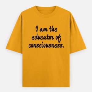 Educator of Consciousness Unisex Oversized Classic T-Shirt