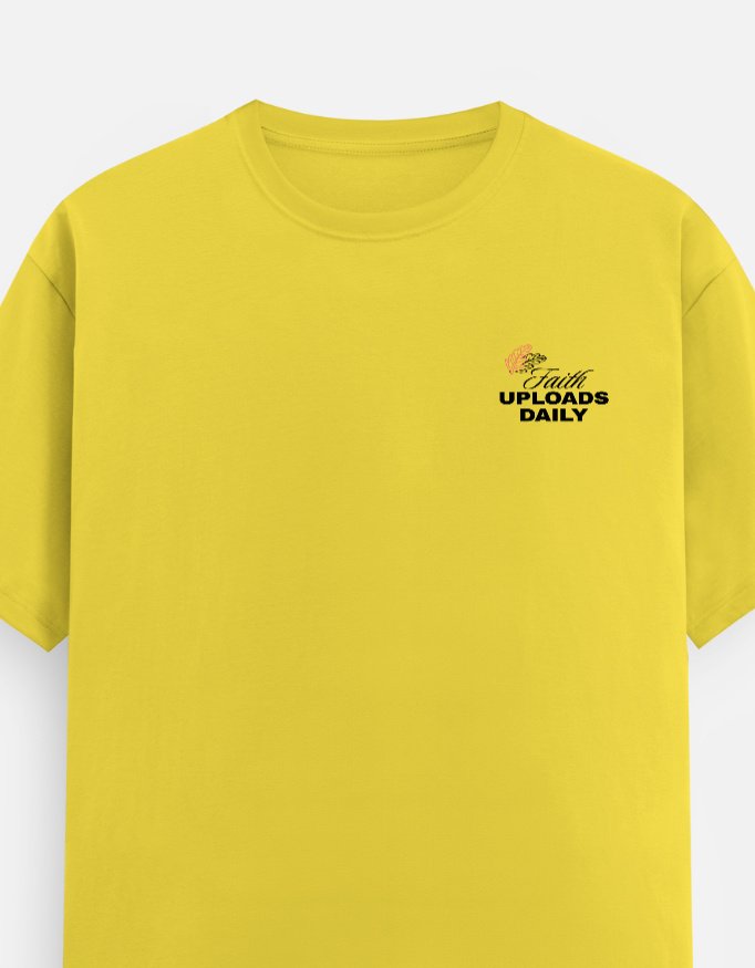 Faith Uploads Daily Unisex Classic Crew T-Shirt