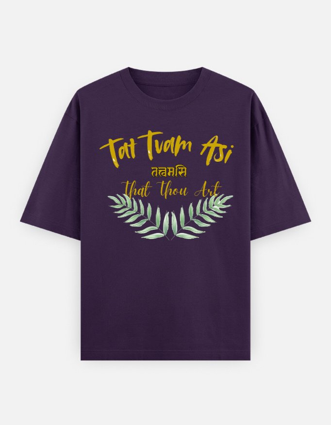Tat Tvam Unisex Oversized Classic T-Shirt