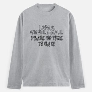 Gentle Soul Men's Full Sleeve T-Shirt