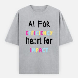AI for Efficiency Unisex Oversized Classic T-Shirt