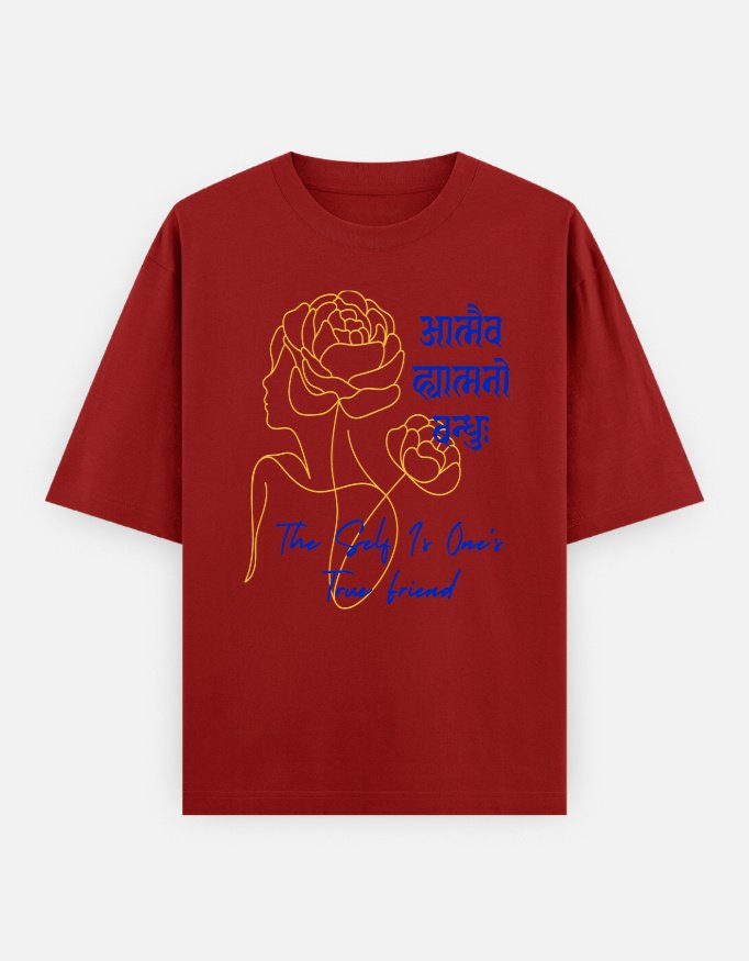 Atmev Oversized Classic T-Shirt for Women