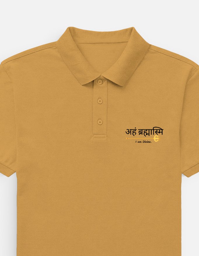 Aham Brahmasmi Men's Polo T-Shirt