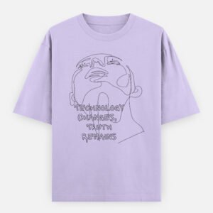 Technology Changes Unisex Oversized Classic T-Shirt